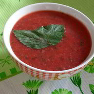 Рецепт Томатна-клубничного гаспачо