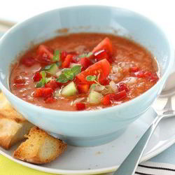Рецепт Традиционного овощной гаспачо