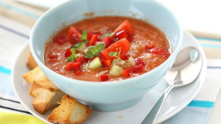 Рецепт традиционного овощной гаспачо