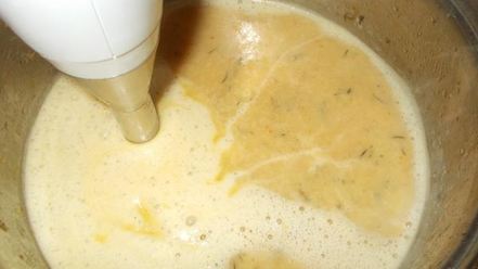 Рецепт горохового крема-супа на копченных ребрышках