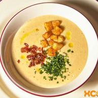 Рецепт Горохового крема-супа со сливками