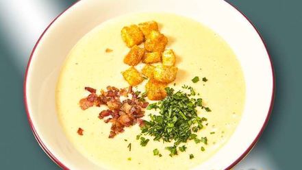 Рецепт горохового крема-супа со сливками