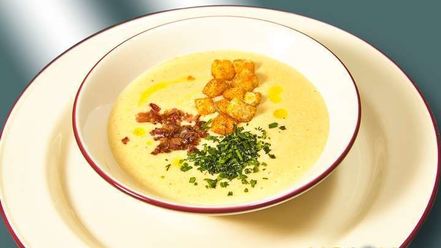 Рецепт горохового крема-супа со сливками