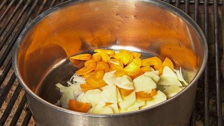 Рецепт горохового крема-супа со сливками