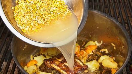 Рецепт горохового крема-супа со сливками