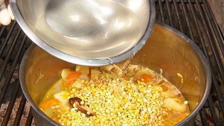 Рецепт горохового крема-супа со сливками