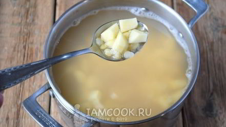 Рецепт горохового супа без мяса