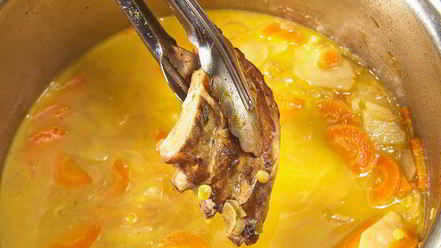 Рецепт горохового супа-крема