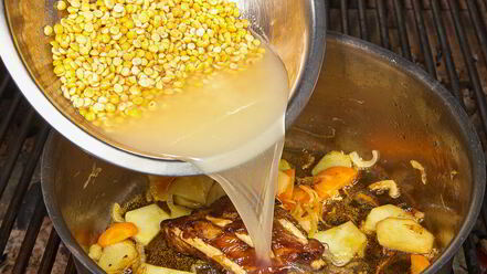 Рецепт горохового супа-крема