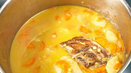 Рецепт горохового супа-крема