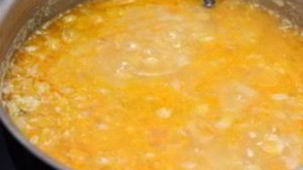 Рецепт горохового супа на косточке