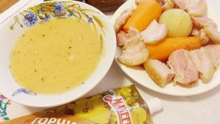 Рецепт горохового супа по-шведски