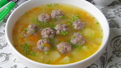 Рецепт Горохового супа с фаршем