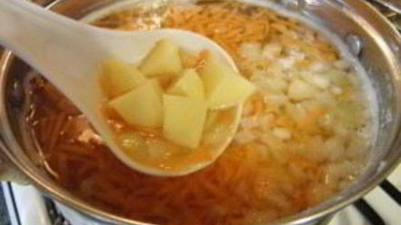 Рецепт горохового супа с фаршем