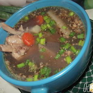 Рецепт Горохового супа с грецким орехом