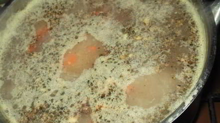 Рецепт горохового супа с грецким орехом