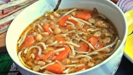 Рецепт горохового супа с итальянским акцентом