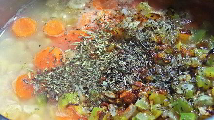 Рецепт горохового супа с итальянским акцентом