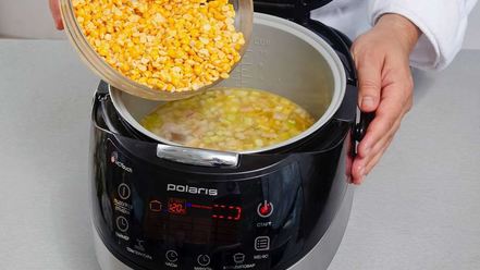 Рецепт горохового супа с копченой курицей в мультиварке