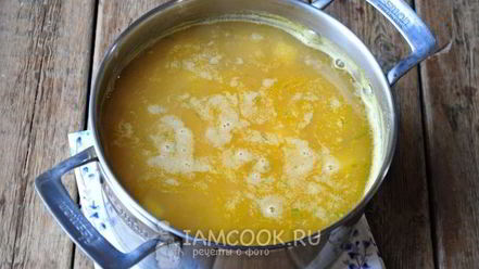 Рецепт горохового супа с копченой курицей