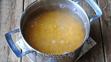 Рецепт горохового супа с копченой курицей