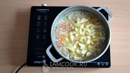 Рецепт горохового супа с копченым окорочком