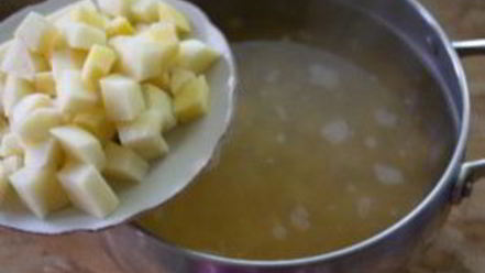 Рецепт горохового супа с копченым салом