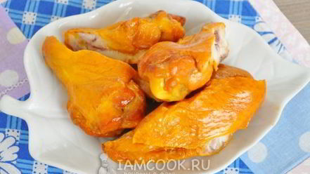 Рецепт горохового супа с копчеными крылышками