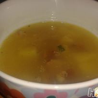 Гороховый суп с копчеными ребрышками