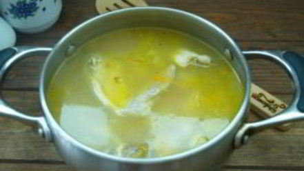 Рецепт горохового супа с куриными крыльями