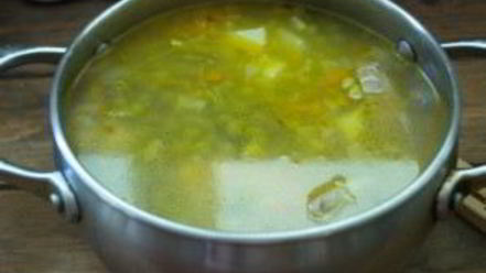 Рецепт горохового супа с куриными крыльями