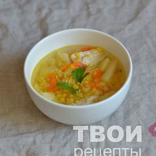 Рецепт Горохового супа с курицей