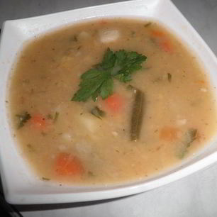 Рецепт Горохового супа с овощами