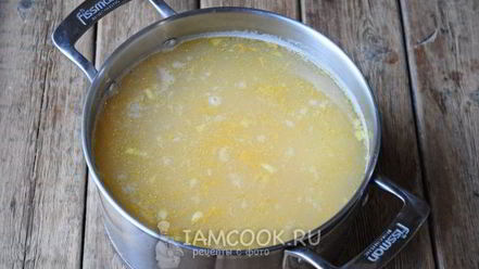 Рецепт горохового супа с плавленым сыром