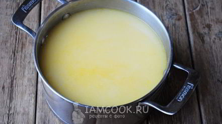 Рецепт горохового супа с плавленым сыром