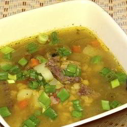 Рецепт Горохового супа с ребрышками в мультиварке