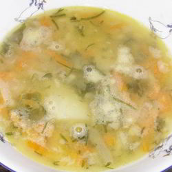 Рецепт Горохового супа с сельдереем