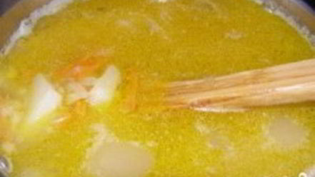 Рецепт горохового супа с сельдереем