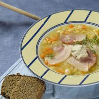 Гороховый суп со свининой по-скандинавски