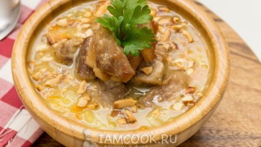 Рецепт горохового супа со свининой
