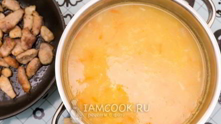 Рецепт горохового супа со свининой