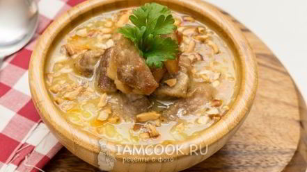 Рецепт горохового супа со свининой