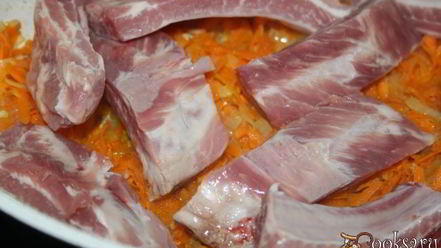 Рецепт горохового супа со свиными ребрышками