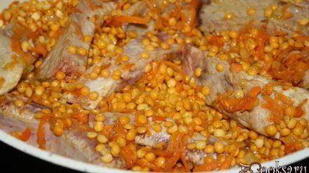 Рецепт горохового супа со свиными ребрышками