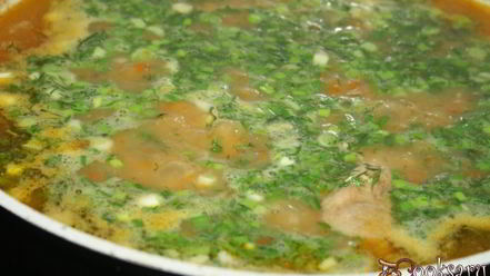 Рецепт горохового супа со свиными ребрышками