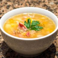 Рецепт Густого горохового супа с мясом