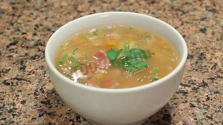 Рецепт густого горохового супа с мясом