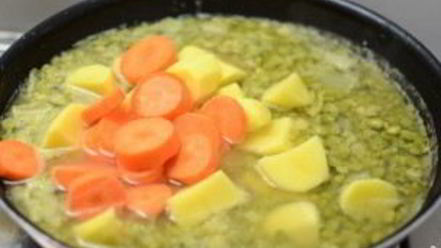 Рецепт густого горохового супа