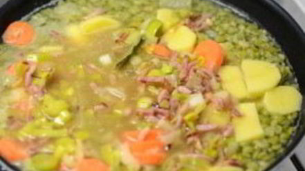 Рецепт густого горохового супа