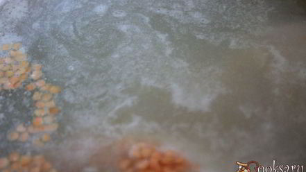 Рецепт куриного супа с зеленым горохом и чечевицей бобовый дуэт